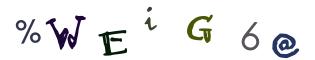 Image CAPTCHA